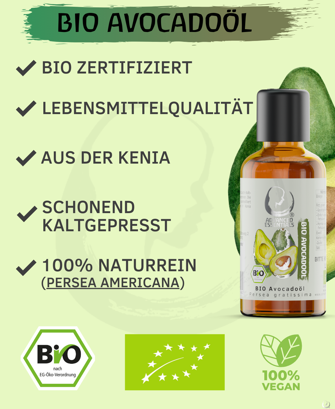 BIO Avocadoöl (Persea americana)