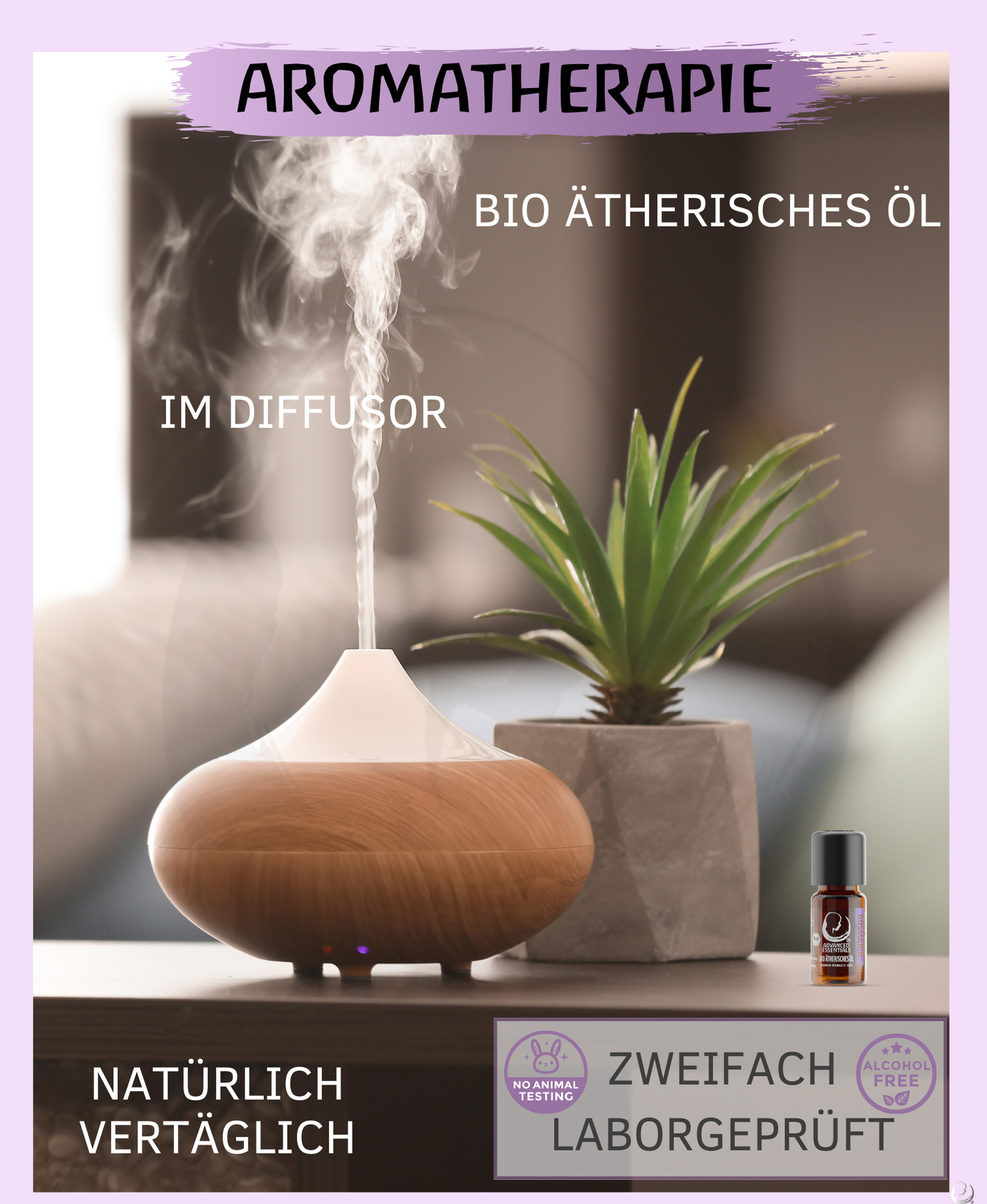 BIO Rosmarinöl (Rosmarinus officinalis ct. Cineol)
