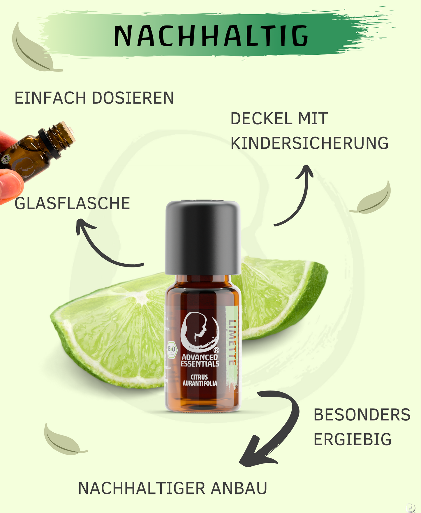 BIO Limettenöl (Citrus aurantifolia)