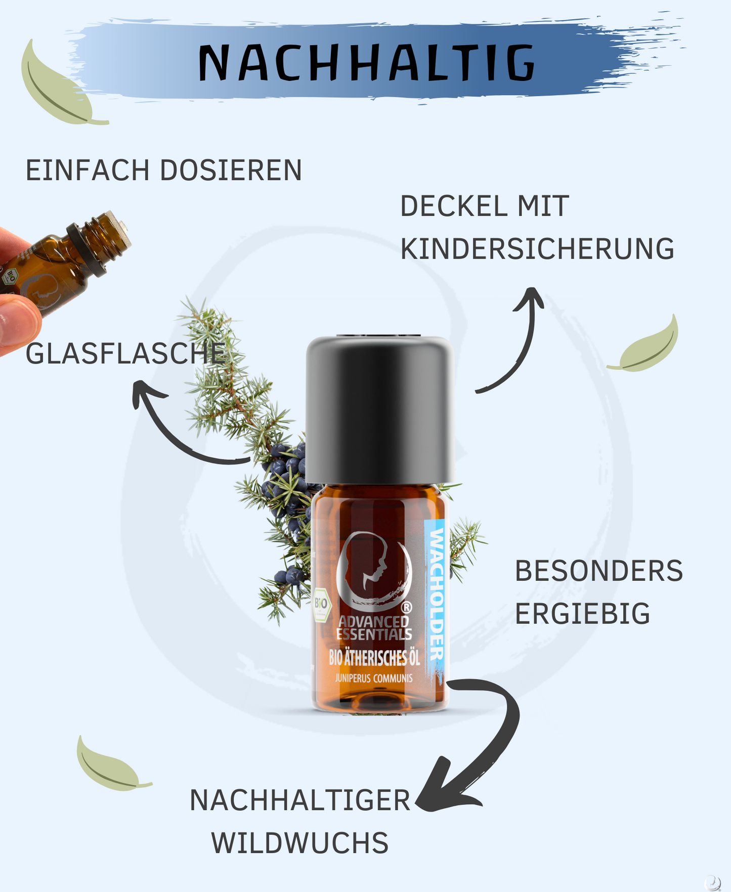 BIO Wacholderöl ätherisches Öl (Juniperus communis) 10ml