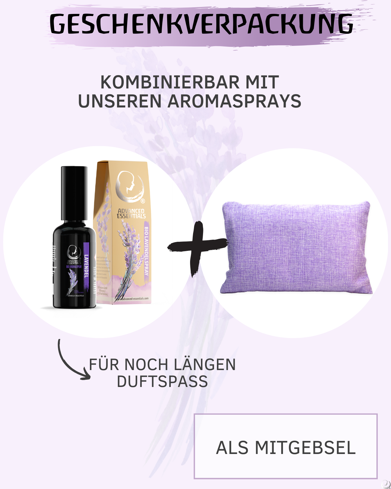 BIO Lavendelkissen (lila)