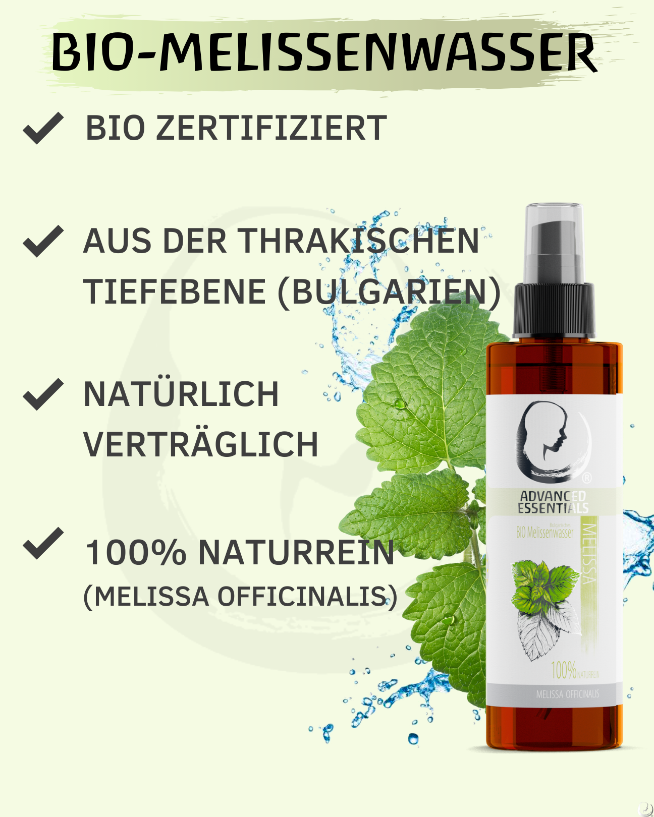 BIO Melissenwasser
