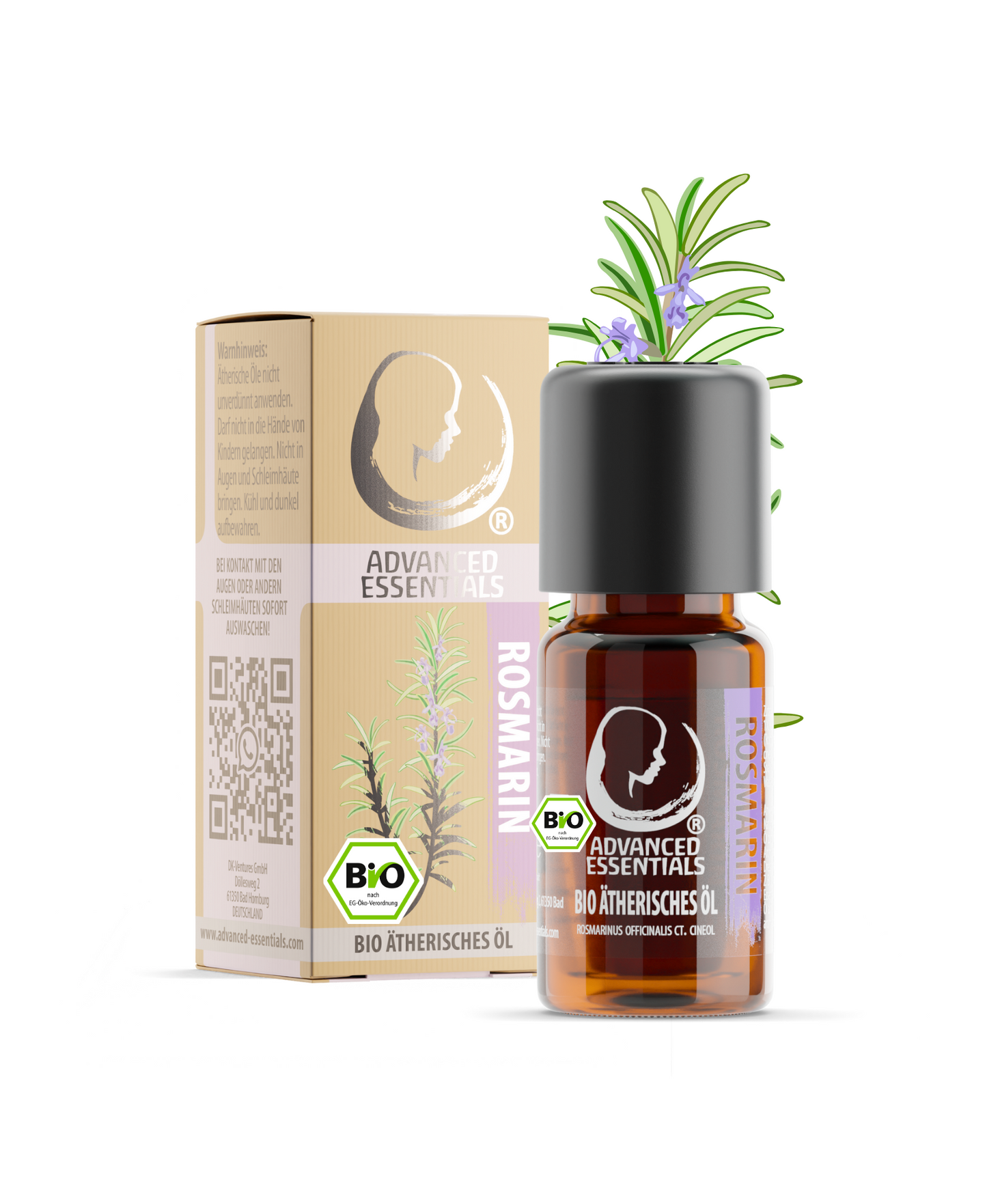 BIO Rosmarinöl (Rosmarinus officinalis ct. Cineol)