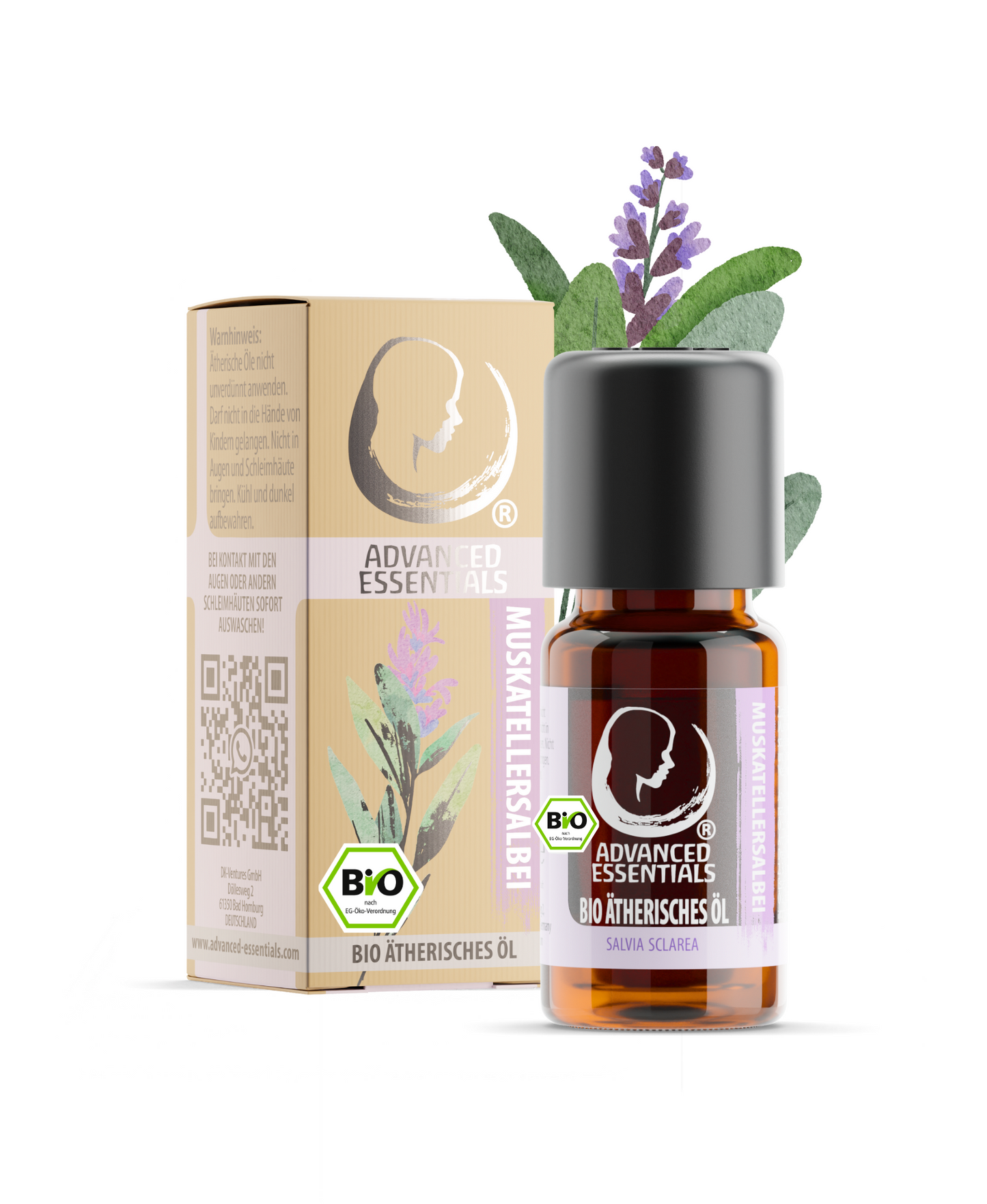 BIO Muskatellersalbeiöl (Salvia sclarea)