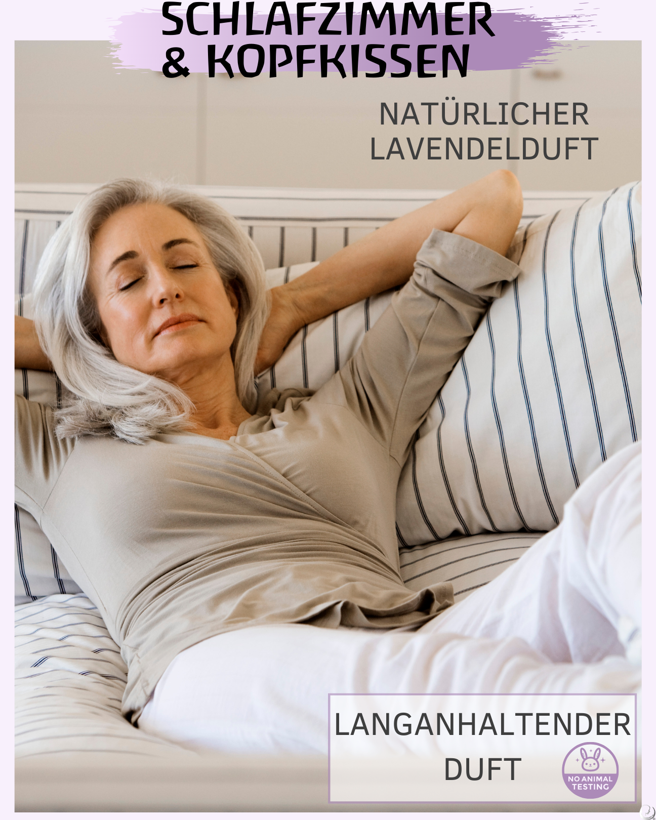 BIO Lavendelkissen (bestickt)
