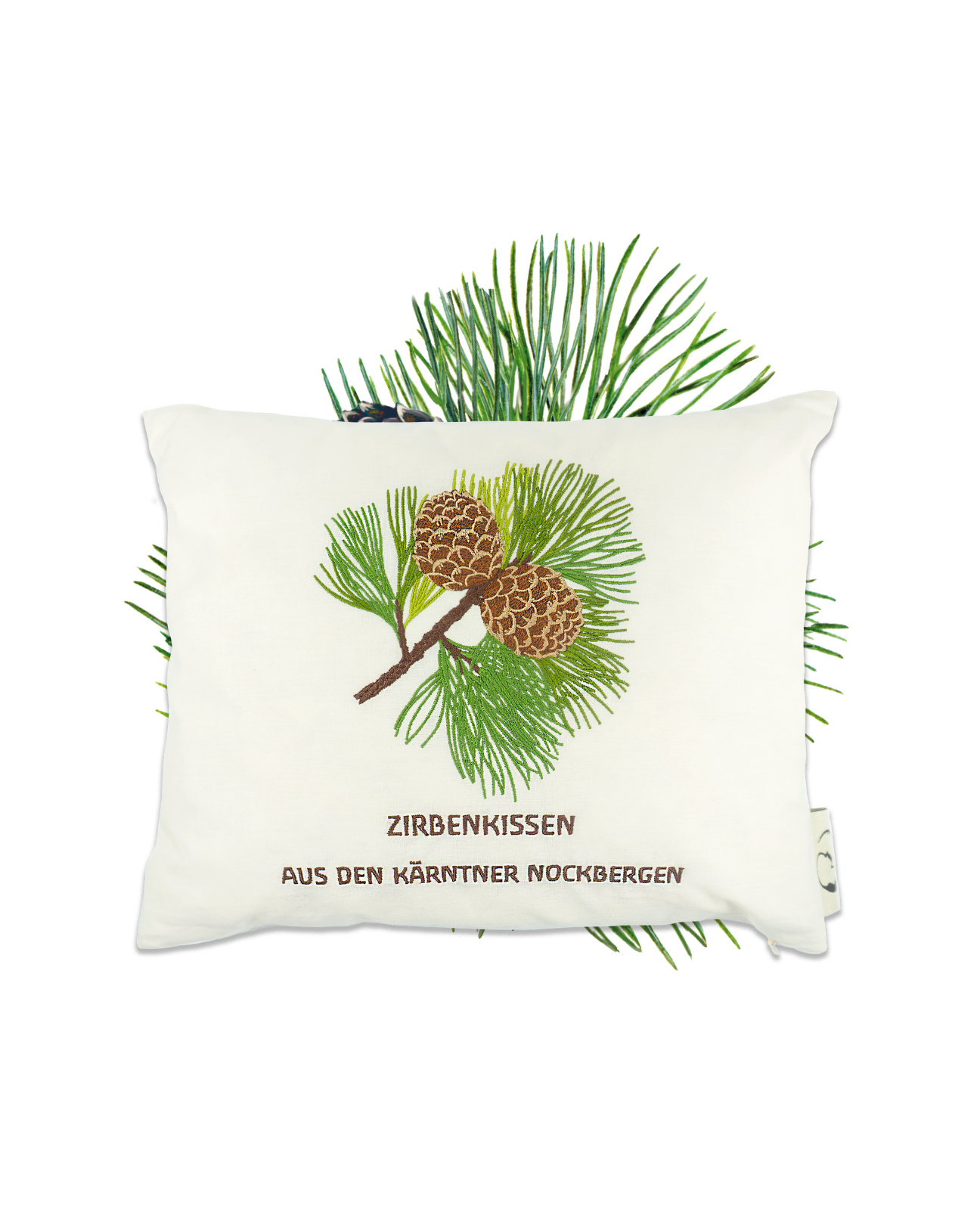 BIO Zirbenkissen (bestickt)