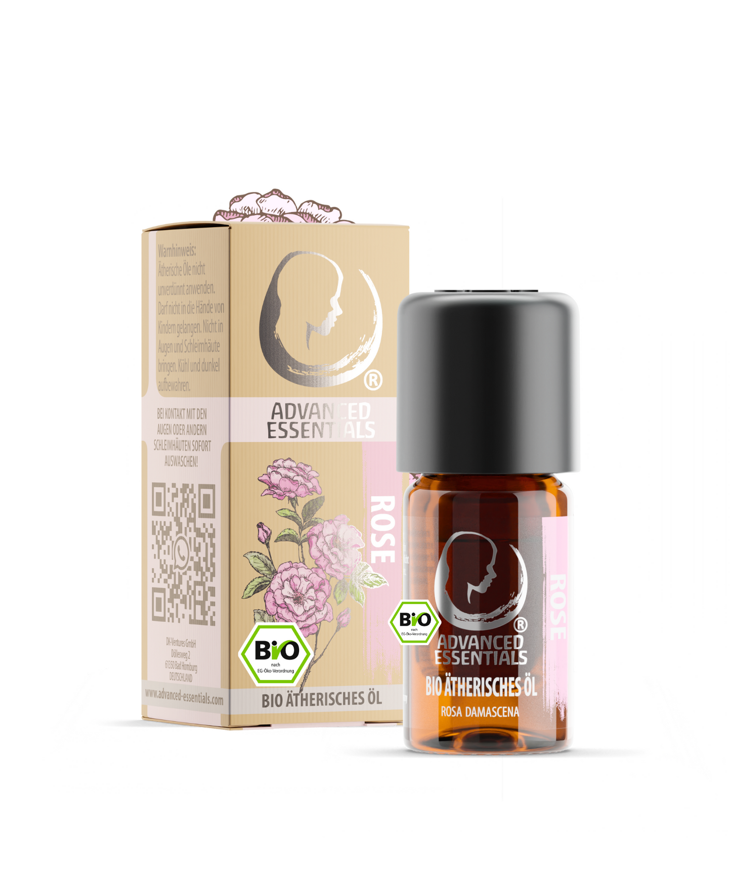 BIO Rosenöl 5% (Rosa damascena)