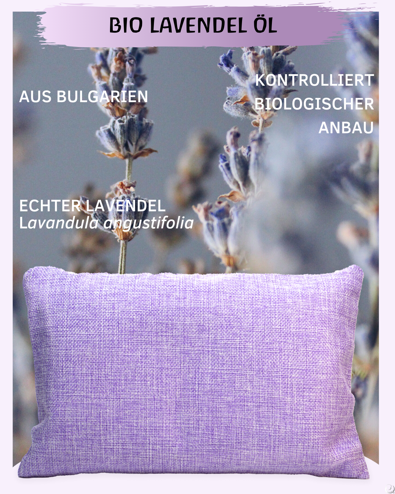 BIO Lavendelkissen (lila)