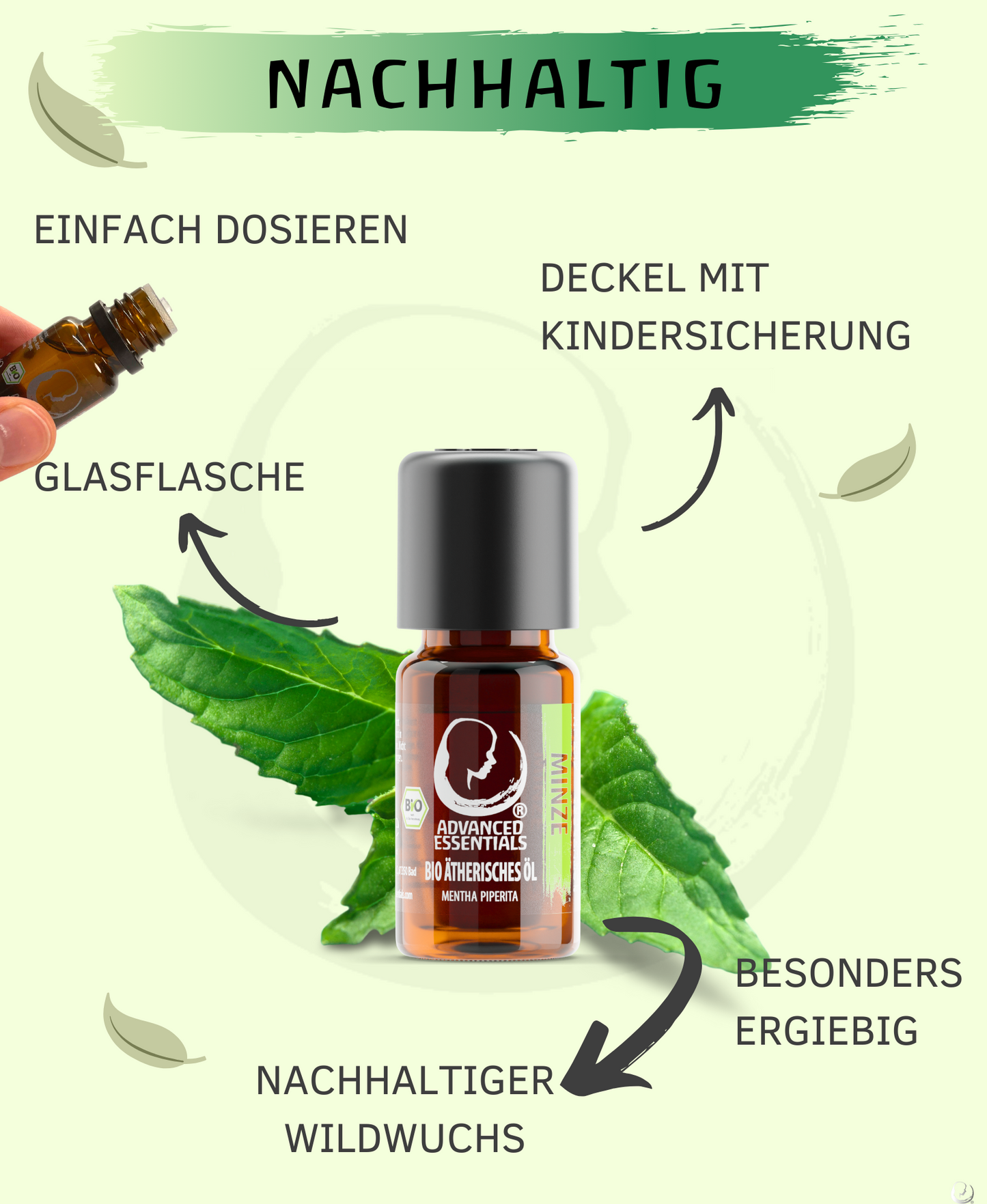 BIO Minzöl (Mentha piperita)