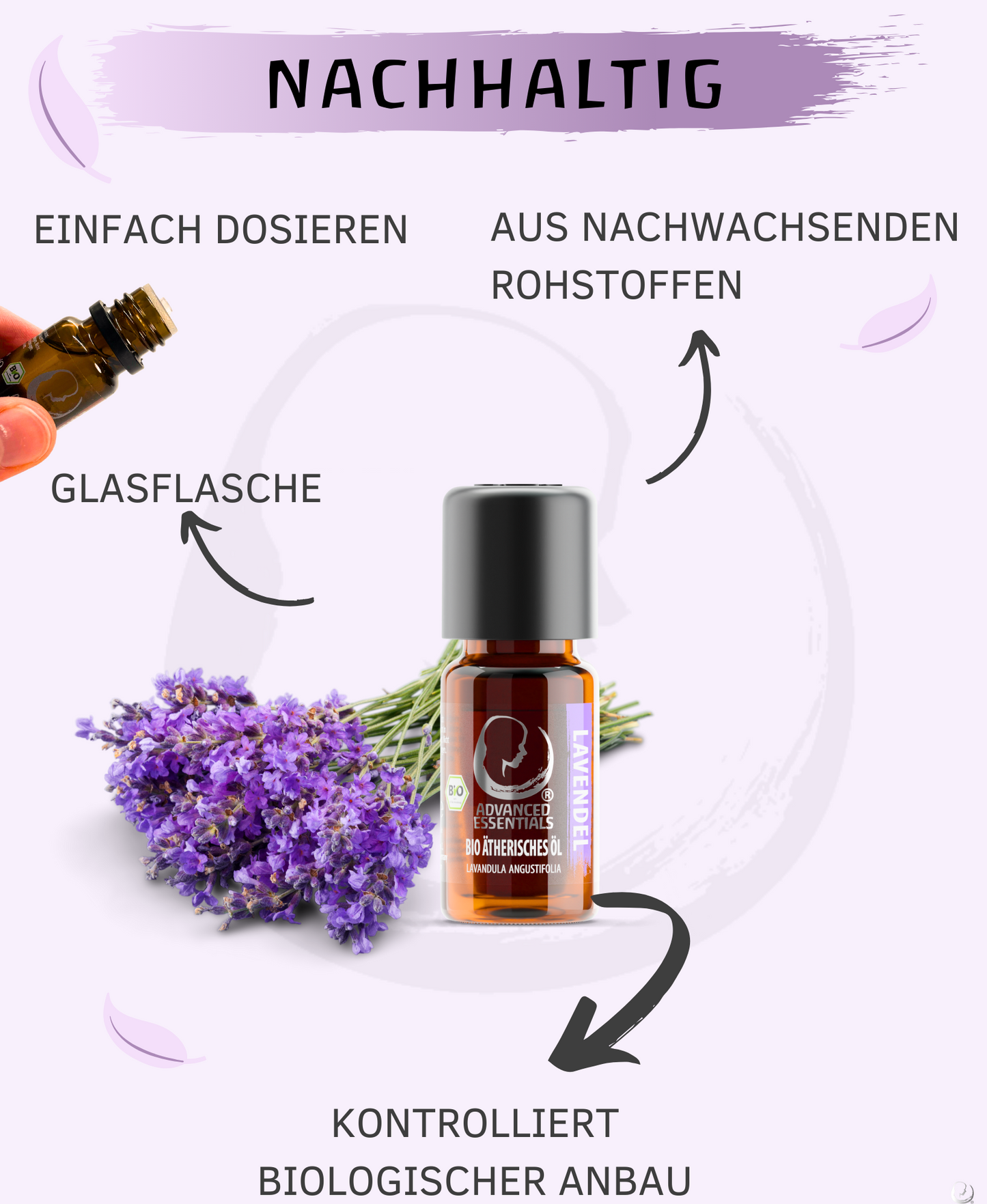 BIO Lavendelöl (Lavandula angustifolia)