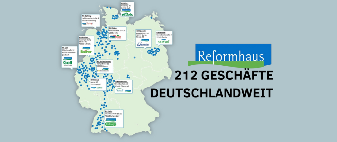 Advanced Essentials® jetzt deutschlandweit in 212 Reformhäusern