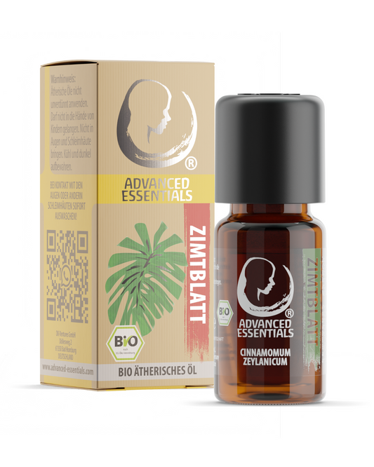 BIO Zimtblattöl (Cinnamomum zeylanicum) kontrolliert biologischer Anbau ätherisches Zimtblattöl bio aus Sri Lanka (Zimtblatt, 10ml)