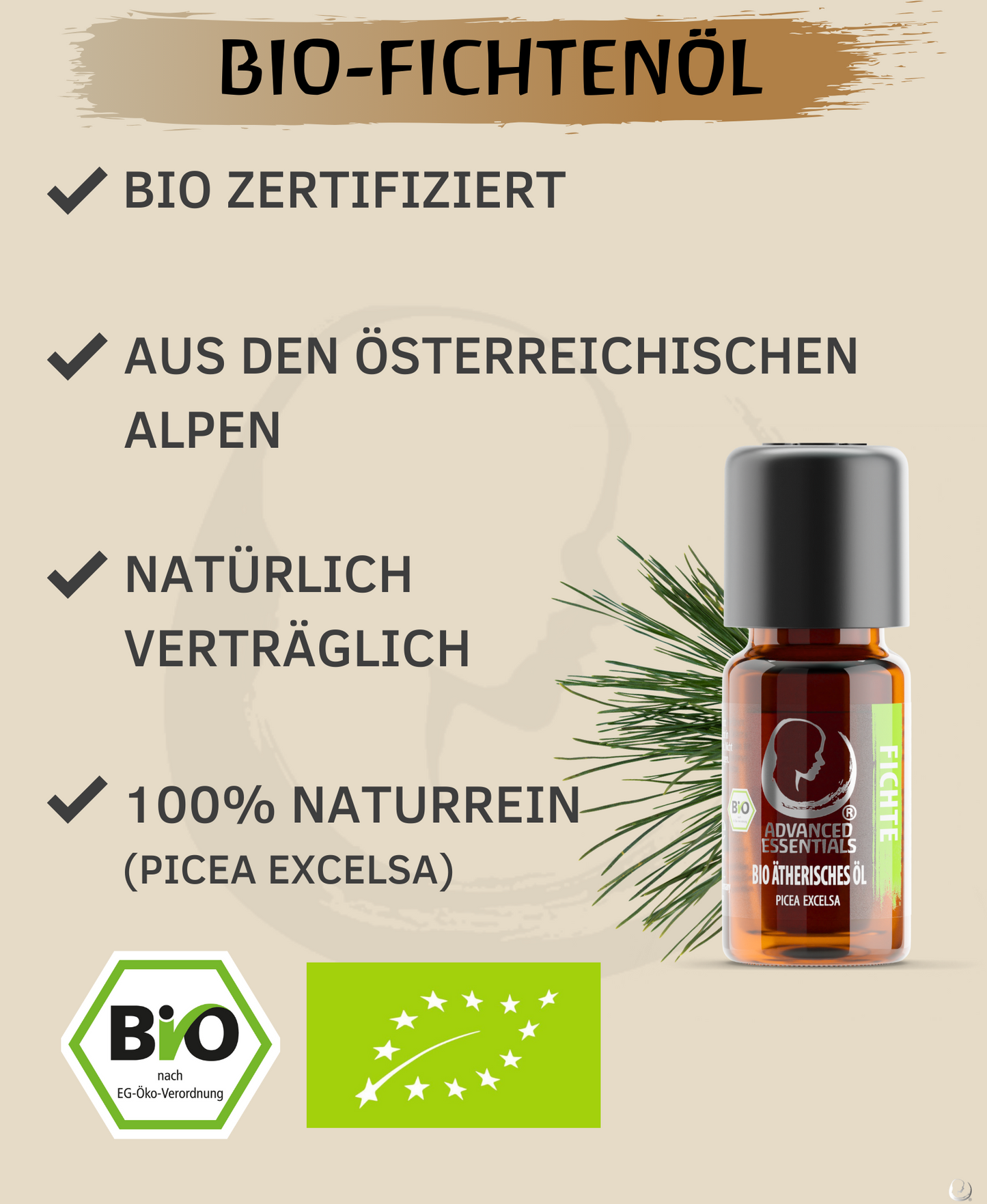 BIO Fichtenöl ätherisches Öl (Picea excelsa) 10ml