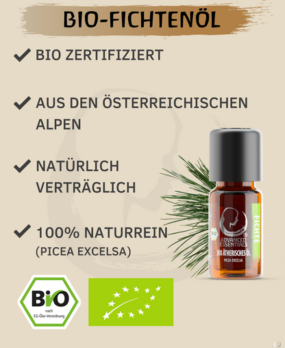 BIO Fichtenöl ätherisches Öl (Picea abies) 10ml